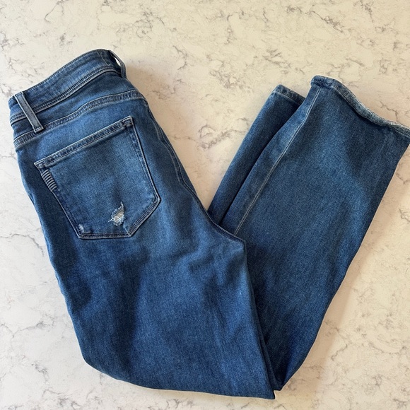 Paige Cindy Crop in Destructed Bazar Size 30 - Picture 8 of 12